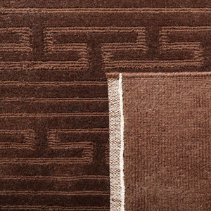 Safavieh Crosby Hand Knotted  Rug Evening Brown / Tonal RLR4932C-8