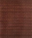 Safavieh Crosby Hand Knotted  Rug Evening Brown / Tonal RLR4932C-8
