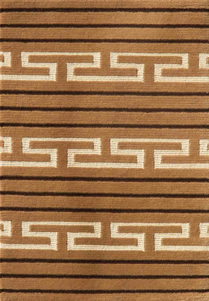 Safavieh Crosby Hand Knotted  Rug Camel / Multi RLR4932D-8