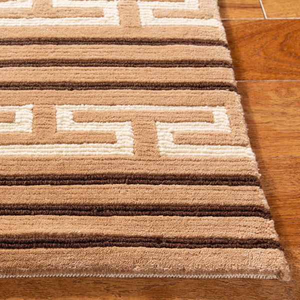 Safavieh Crosby Hand Knotted  Rug Camel / Multi RLR4932D-8