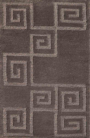 Safavieh Roxy Hand Knotted  Rug Slate / Tonal RLR4934B-8