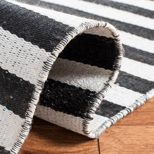 Safavieh Cameron Stripe Hand Woven  Rug Coal Surf RLR5315C-4