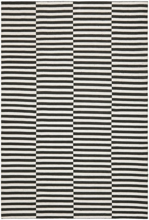 Safavieh Cameron Stripe Hand Woven  Rug Coal Surf RLR5315C-4