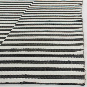 Safavieh Cameron Stripe Hand Woven  Rug Coal Surf RLR5315C-4