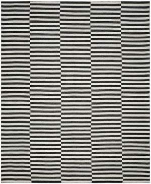 Safavieh Cameron Stripe Hand Woven  Rug Coal Surf RLR5315C-4