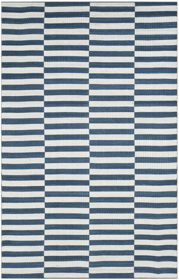 Safavieh Cameron Stripe Hand Woven  Rug Indigo Surf RLR5315D-9