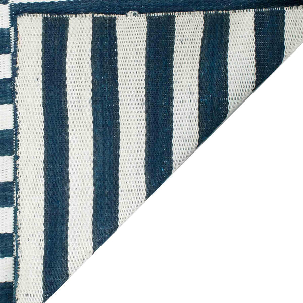 Safavieh Cameron Stripe Hand Woven  Rug Indigo Surf RLR5315D-9