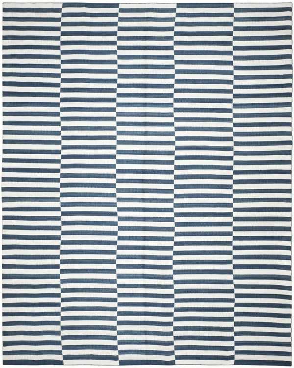 Safavieh Cameron Stripe Hand Woven  Rug Indigo Surf RLR5315D-9