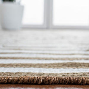 Safavieh Cameron Stripe Hand Woven  Rug Sand Surf RLR5315E-9