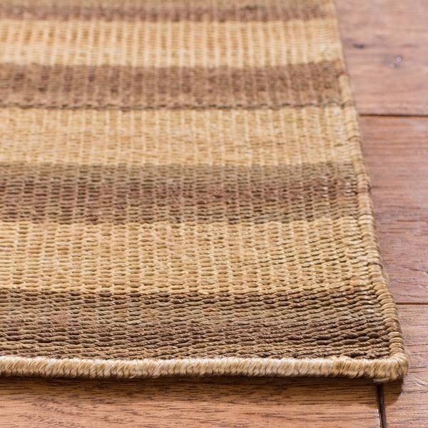 Safavieh Cameron Stripe Hand Woven  Rug Teak / Sun RLR5315G-6