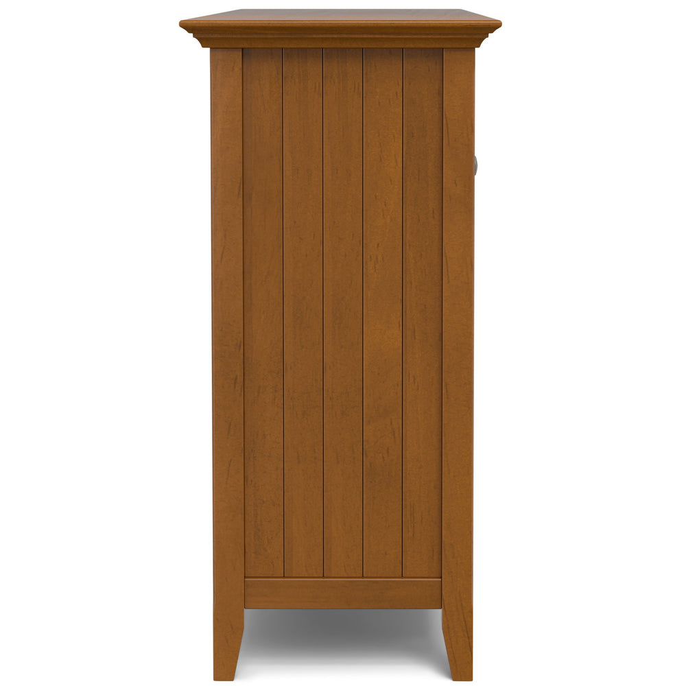 English Elm Bedford Sideboard Buffet With Wine Rack - Handcrafted Light Golden Brown Storage Solution For Home B136P158486