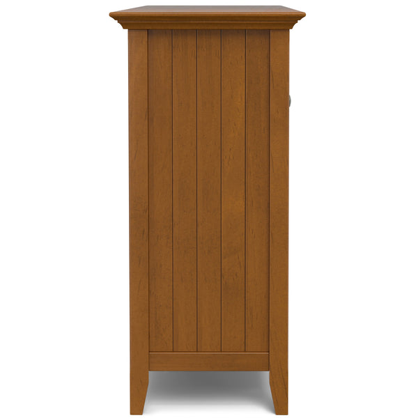 English Elm Bedford Sideboard Buffet With Wine Rack - Handcrafted Light Golden Brown Storage Solution For Home B136P158486