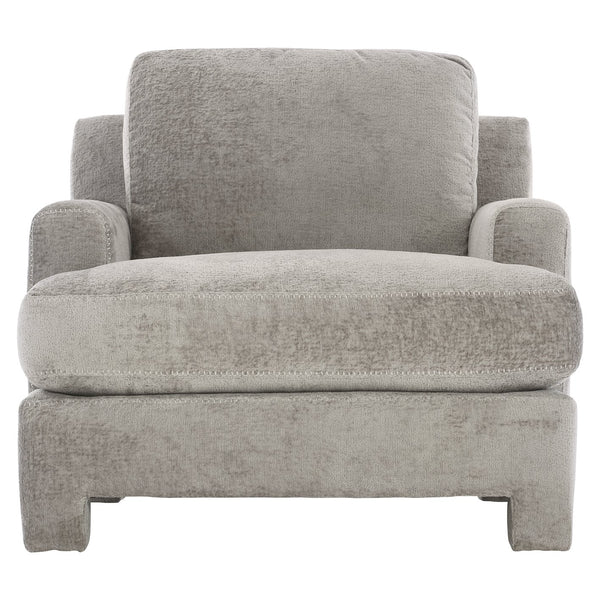 Bernhardt Bernhardt Mily Chair — Fully Upholstered Modern Low-Profile Lounge With Feather-Down Cushioning, Customizable - Made to Order P1292A