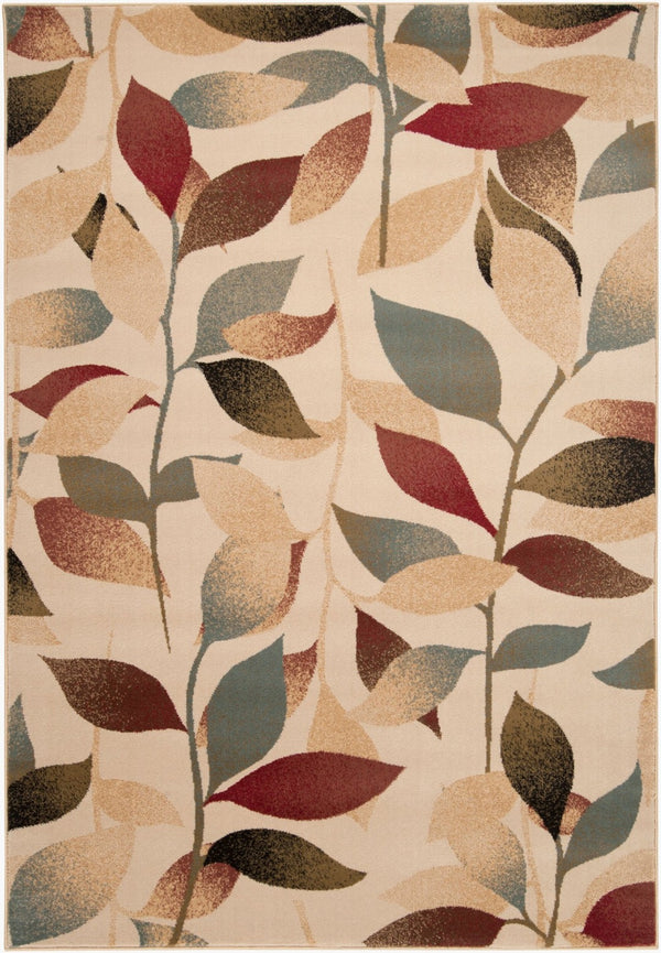 Livabliss Riley Geometric Polypropylene Area Rug for Living and Dining Rooms with Medium Pile Light Green, Da 6'7" x 9'6" RLY5010-6698