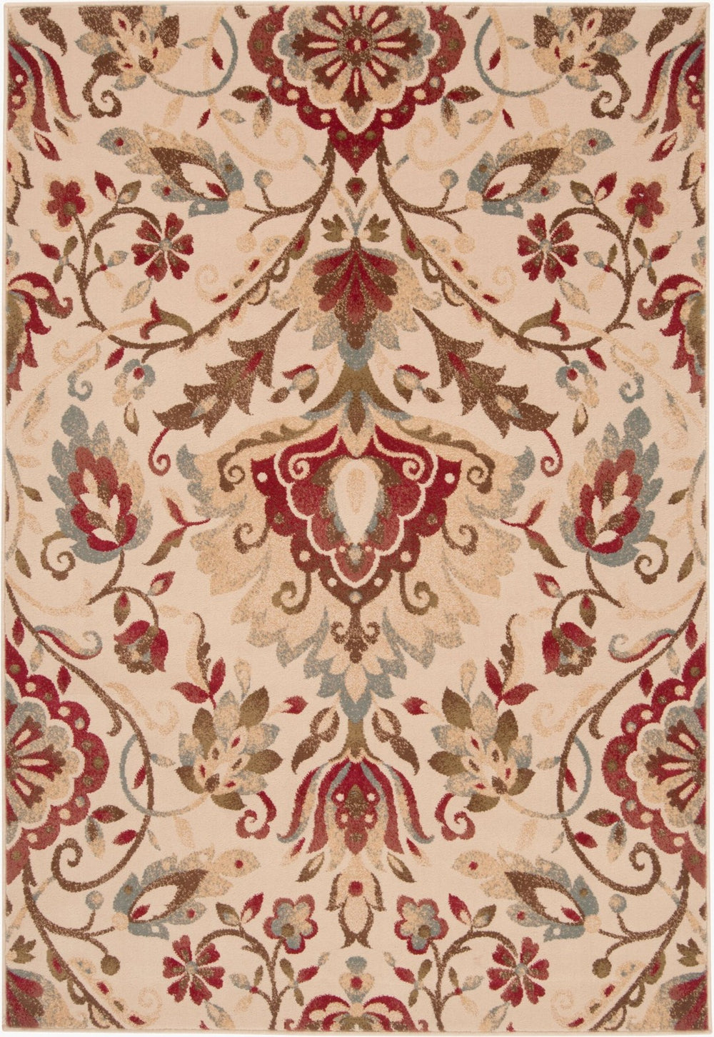 Livabliss Riley Traditional Turkish Polypropylene Area Rug for Living Room and Entryway Floors RLY5017-455