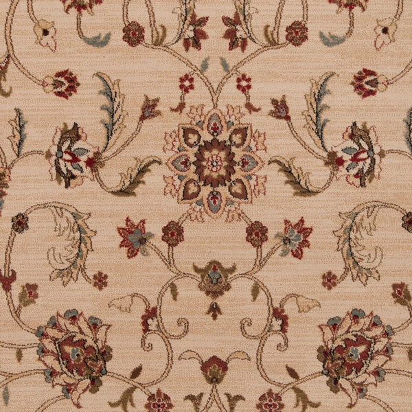 Livabliss Riley Traditional Polypropylene Area Rug for Living Dining and Bedroom Floors Beige, Mustard 9'10" x 12'10" RLY5026-1013