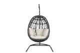 Milano Hanging Chair in Echo Ash w/ Self Welt SW4101-HC-EASH-STKIT Sunset West