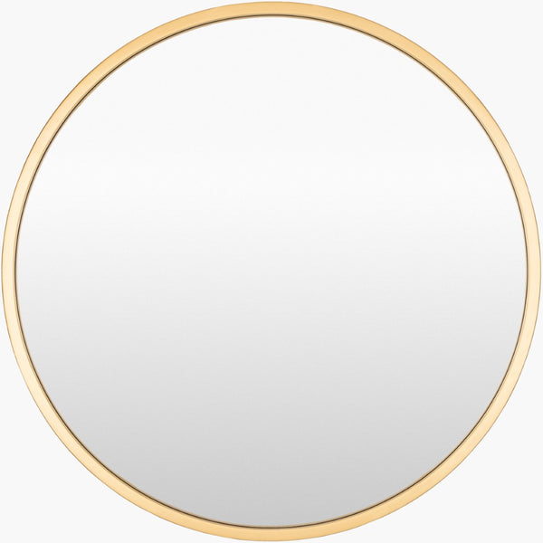 Livabliss Carmen Square Iron Wall Mirror Handcrafted Frame for Entryway or Living Room Gold 36"H x 36"W x 1"D RME001-3636