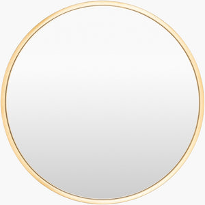 Livabliss Carmen Square Iron Wall Mirror Handcrafted Frame for Entryway or Living Room Gold 40"H x 40"W x 1"D RME001-4040