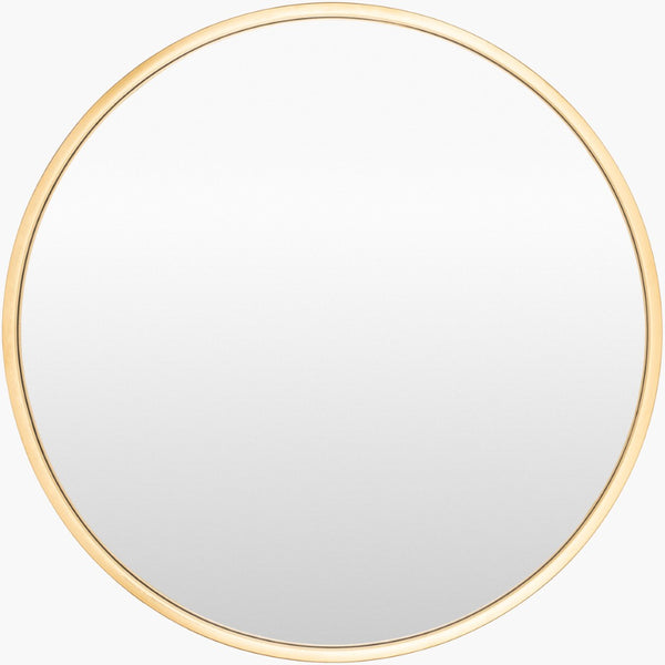 Livabliss Carmen Square Iron Wall Mirror Handcrafted Frame for Entryway or Living Room Gold 40"H x 40"W x 1"D RME001-4040