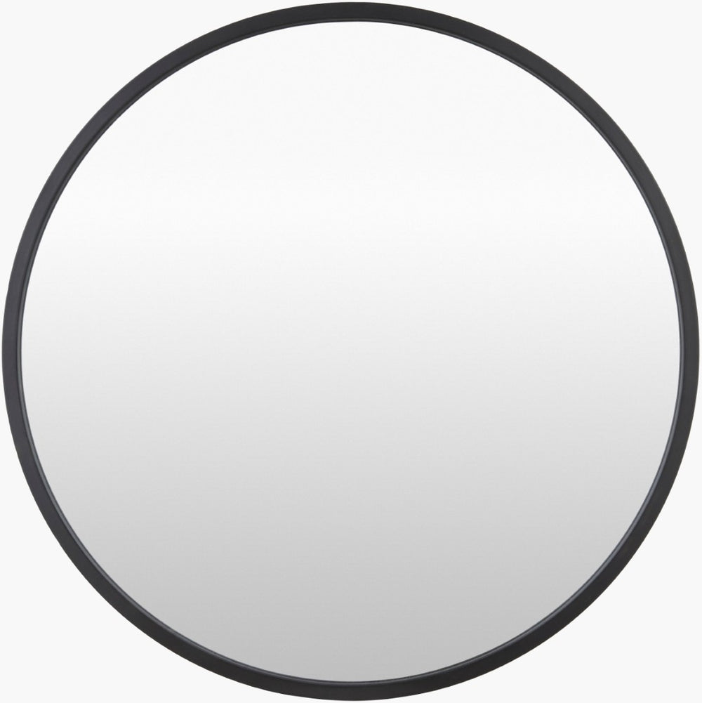 Livabliss Carmen Frameless Square Wall Mirror Geometric Accent for Hallway or Contemporary Living Black 36"H x 36"W x 1"D RME002-3636