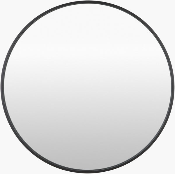 Livabliss Carmen Frameless Square Wall Mirror Geometric Accent for Hallway or Contemporary Living Black 36"H x 36"W x 1"D RME002-3636