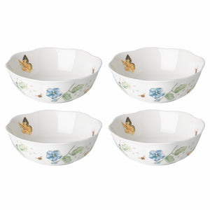 Lenox Butterfly Meadow 4-Piece All-Purpose Bowl Set Multi, WHITE PORCELAIN 880121