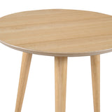 Christopher Knight Home® - Noble House - Evie Natural Oak Finished Wood End Table With Faux Wood Overlay