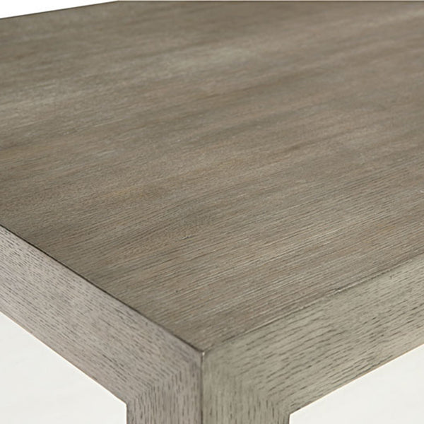 Bernhardt Bernhardt Sculptural Oldham Cocktail Table In Rustic Gray & White Plaster Veneers, 54"W X 30"D X18"H 369021