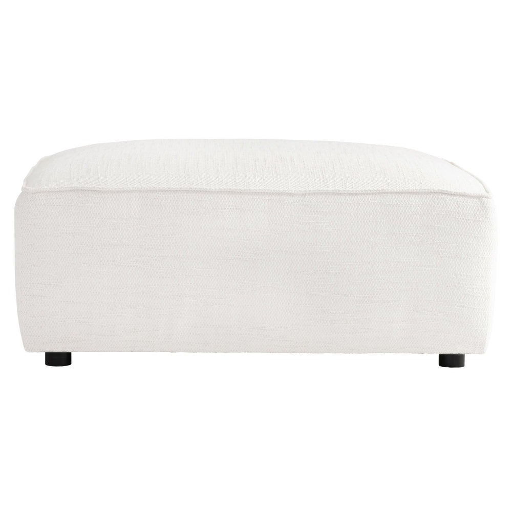 Bernhardt Bernhardt Bliss Fabric Ottoman — Plush 40"X40" Low-Profile Seat, Customizable Upholstery & Welt Trim - Made to Order P7431A