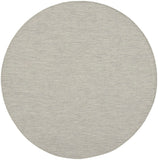 Nourison Positano POS01 Machine Made Power-loomed No Border Indoor/Outdoor Modern Outdoor Rug Light Grey, Light Grey 100% Polypropylene 99446791306