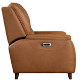 Parker House Austin - Caramel Cream Power Reclining Sofa And 2 Recliners Brown Top Grain Leather With Match (X) Maus-311ph-cmcr