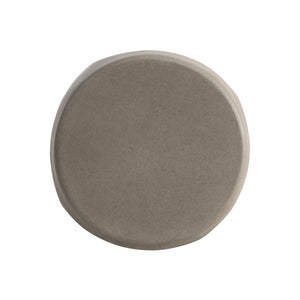 Bernhardt Bernhardt Medano Outdoor Side Table — Compact 20" Grc Bedrock Accent Table With Basin Top, Durable Finish X05124