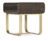 Commerce & Market Metropolitan End Table Dark Wood CommMarket Collection 7228-80188-85 Hooker Furniture