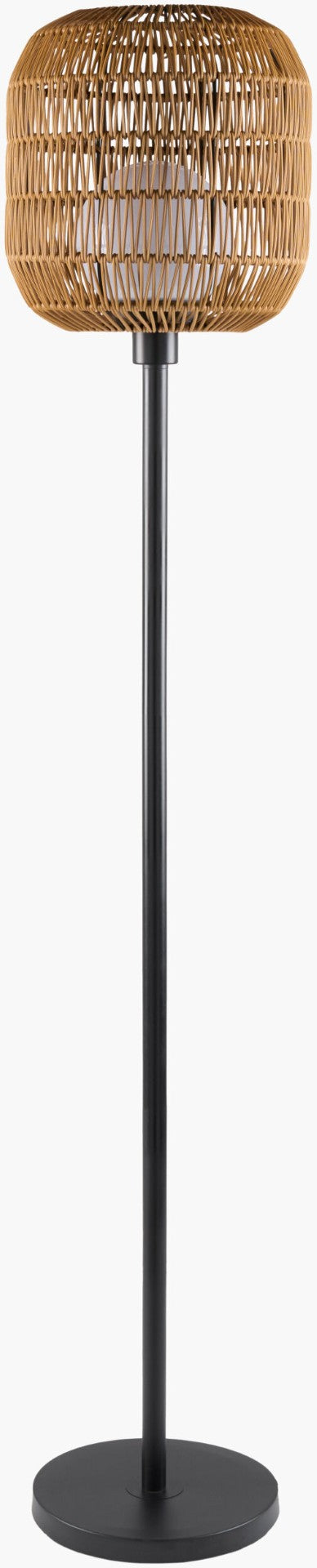 Livabliss Rainshine Bohemian Floor Lamp Patterned Shade Sculptural Ambient Light for Living Room RNH-002