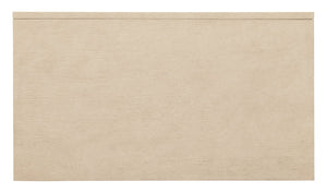 Hooker Furniture Westwood Quartered Oak Nightstand With Cedar-Lined Drawer, Polished Limestone Finish & Usb Charging 18.00 L x 32.00W x 30.25H 6133-90216-80