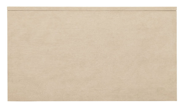 Hooker Furniture Westwood Quartered Oak Nightstand With Cedar-Lined Drawer, Polished Limestone Finish & Usb Charging 18.00 L x 32.00W x 30.25H 6133-90216-80