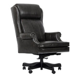 Parker House Parker Living - Leather Desk Chair Pacific Grey Top Grain Leather with Match (X) DC#105-PGR