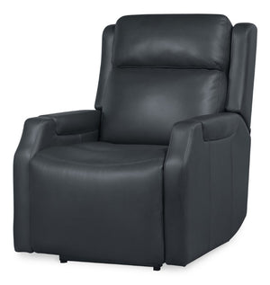 Hooker Furniture Nelson Zero Gravity Power Recliner In Salvo Denim Leather With Usb-C Charging & Adjustable Lumbar SS836-PHZL1-049