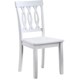 Naples Side Chair White, Set of 2