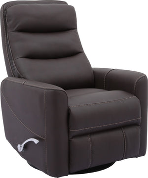 Parker House Parker Living Hercules - Chocolate Swivel Glider Recliner Chocolate 70% Polyester, 30% PU (W) MHER#812GS-CHO