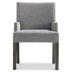Bernhardt Bernhardt Menton Arm Chair — Modern Minimalist Upholstered Seating With Sutton Wood Legs, Cozy Comfort 352542