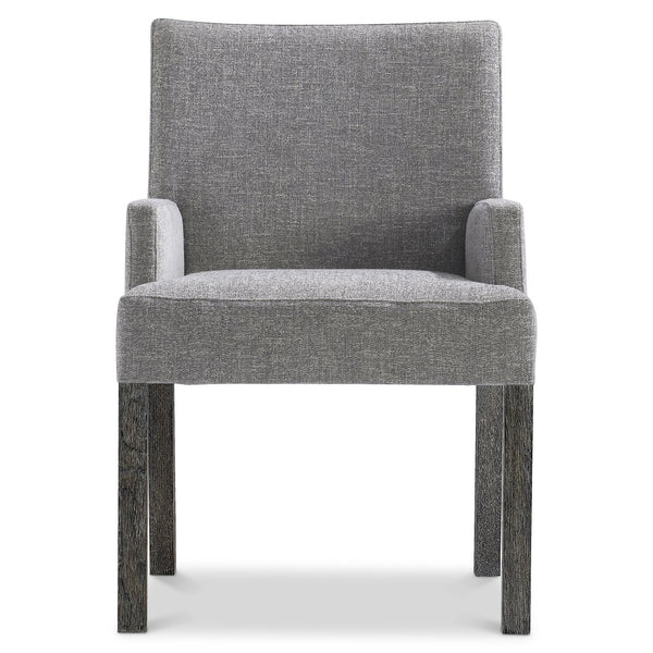 Bernhardt Bernhardt Menton Arm Chair — Modern Minimalist Upholstered Seating With Sutton Wood Legs, Cozy Comfort 352542