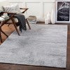 Surya Rosario 2' X 3' Handmade Area Rug - Global Style, Durable Polyester & Wool, High/Low Pile Design Charcoal Polyester,Wool Roa2305-23