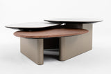 VIG Furniture Modrest Robson - Modern Ceramic + Walnut Coffee Table VGCS-CT-23098