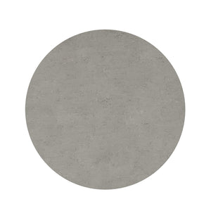 A.R.T. Furniture Vault Round Chairside Table - Chic Mink Finish With Cast Resin Concrete Top For Modern Living Spaces Gray Parawood Solids,White Oak Veneers,Resin 285303-2354