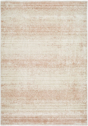 Livabliss Rojin Classic Fringe Runner Rug Polypropylene Medium Pile for Hallway or Entryway Oatmeal, Rust 9' x 12'7" ROJ2306-9127