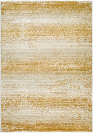 Livabliss Rojin Fringe Trim Polypropylene Runner Rug for Entryway Hallway or Bedside Decor Oatmeal, Mustar 9' x 12'7" ROJ2307-9127