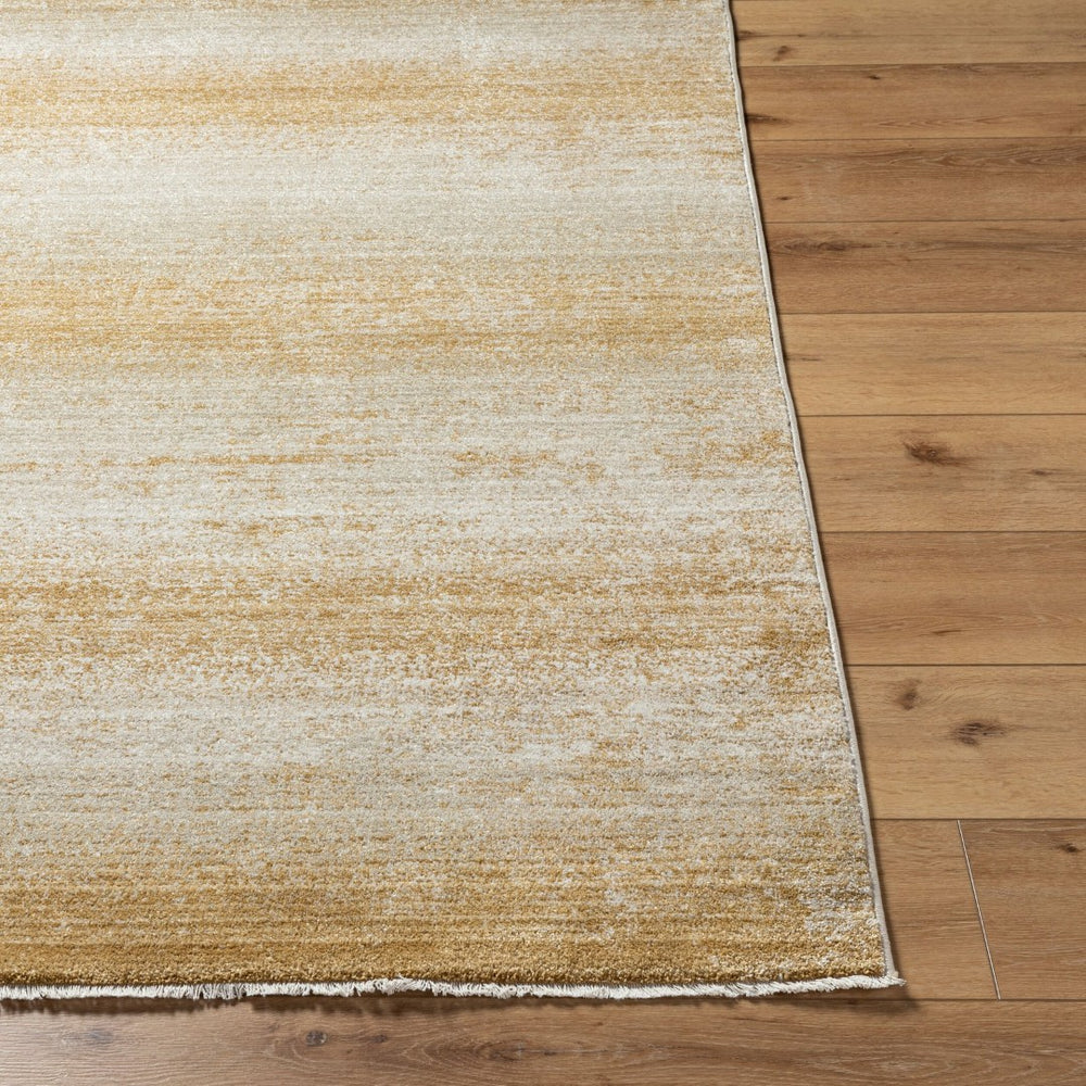 Livabliss Rojin Fringe Trim Polypropylene Runner Rug for Entryway Hallway or Bedside Decor Oatmeal, Mustar 2'6" x 7'3" ROJ2307-2673