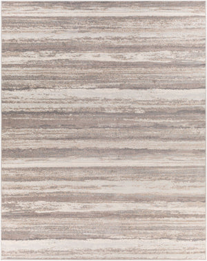 Livabliss Roma Machine Woven Polypropylene Area Rug Bold Contemporary Design for Living Spaces Charcoal, Tan 7'10" x 10' ROM2306-71010